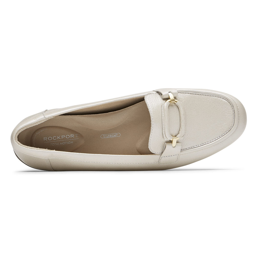 Rockport Loafers Dame Hvite - Total Motion Circle Driver - BQVF59817